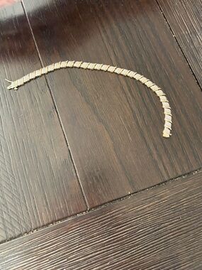 Vintage diamond tennis bracelet